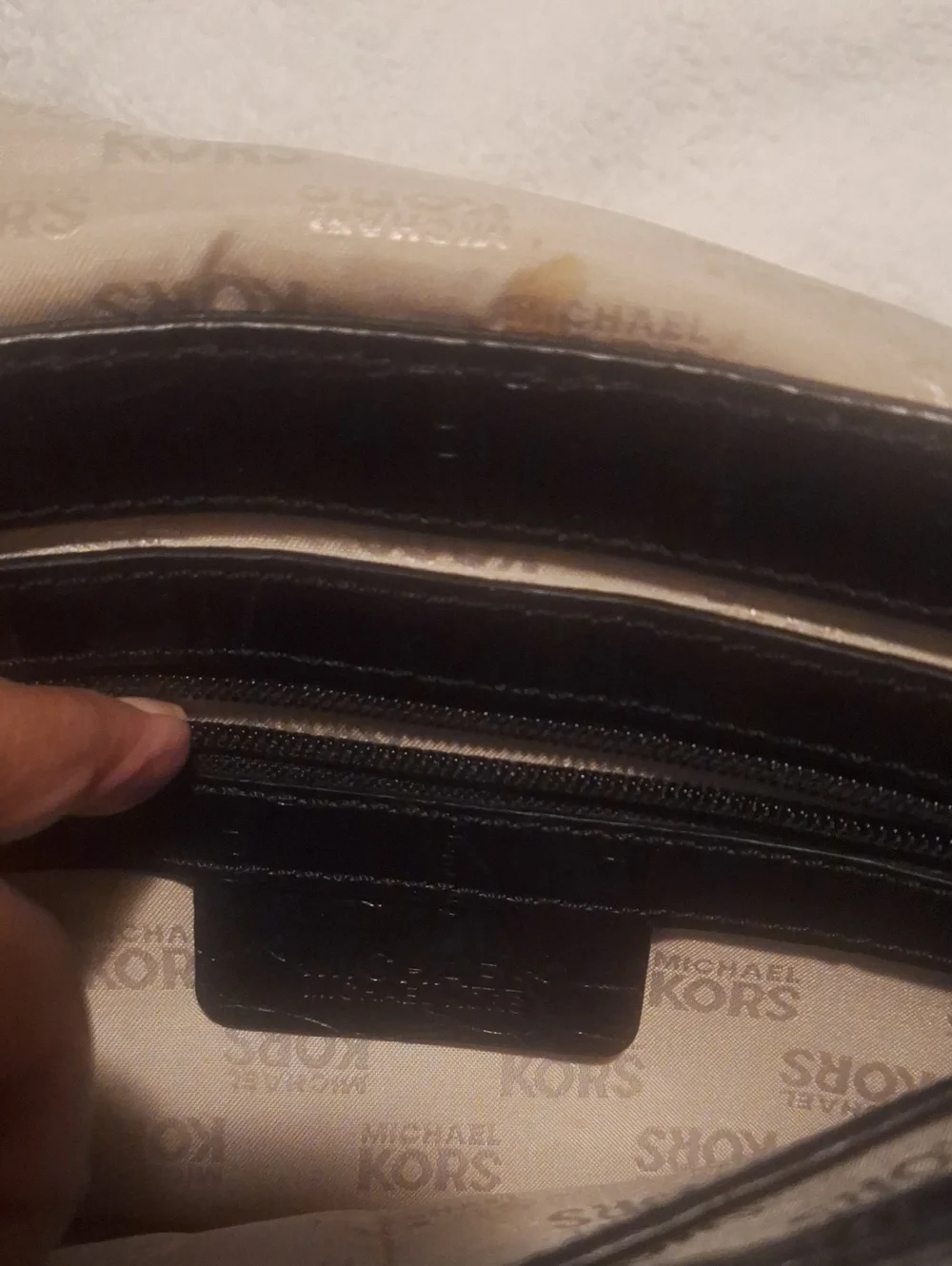 Black Quilted Leather Chain-Handle Shoulder Bag